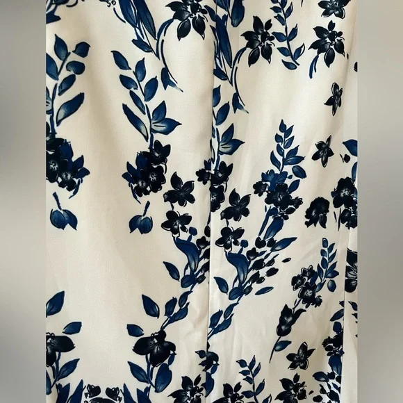 Jessica London Floral Sleeveless Dress - White and Blue Women’s Size 16W - Picture 7 of 16